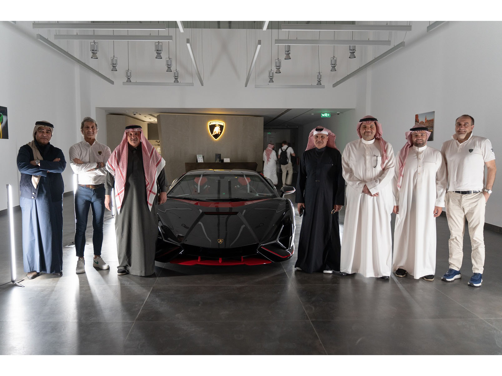 Stephan Winkelmann, Chairman and CEO of Automobili Lamborghini and Board Members Stephan Winkelmann, Chairman and CEO of Automobili Lamborghini and Board Members